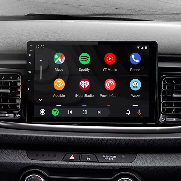 Tablette tactile Android 13.0 + Apple Carplay Kia Rio et Kia Stonic