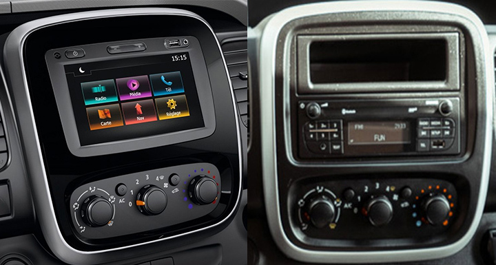 KIT Autoradio écran tactile multimédia Renault Trafic 2014 à 2021 
