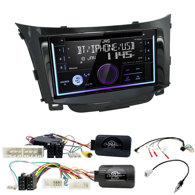 KIT Autoradio multimédia USB/Bluetooth Hyundai i30 de 2012