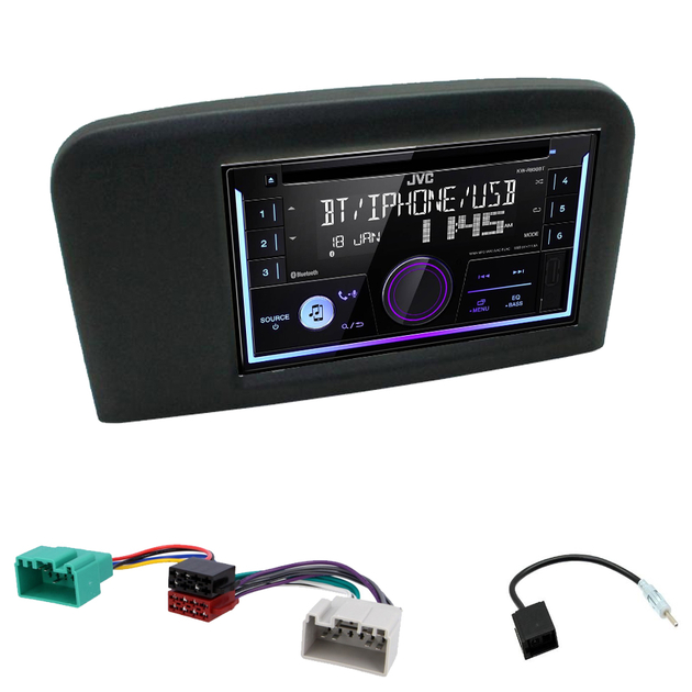 KIT Autoradio multimédia USB/Bluetooth Volvo S80 1998 à 2006