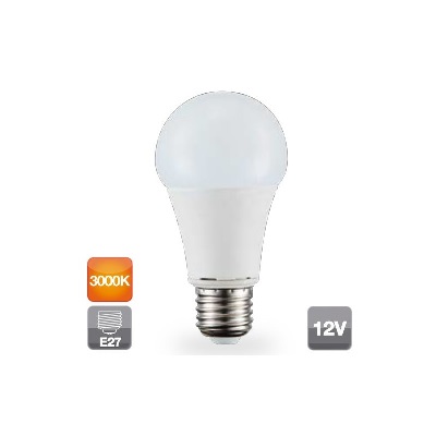 Ampoule LED 12V 9W E27 standard 3000K 806 lm  2002318