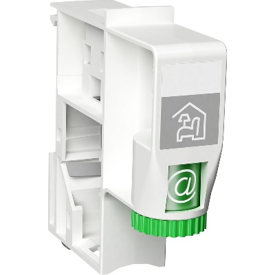 Support RJ45 vide Schneider VDIR380005 pour S-ONE