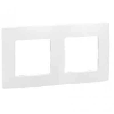 Bouton poussoir Legrand Niloe Pur Blanc - 664705 + 665001