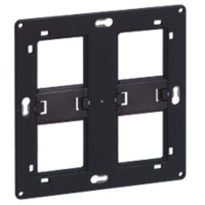 Support Batibox Legrand 080264 à vis, 2 × 2 postes