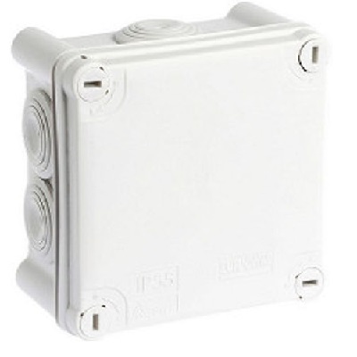 Boîte de dérivation Eur’Ohm 50224 IP55, 105 × 105 × 55 mm