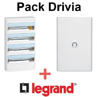Legrand Pack Drivia 4 rangée 18 modules