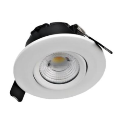 Spot Etanche - Dimmable 7W Orientable - Diamètre perçage 68mm avec Driver -  Réf - UNO7