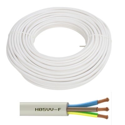 Câble électrique 3 G 2.5 mm² ho5vvf