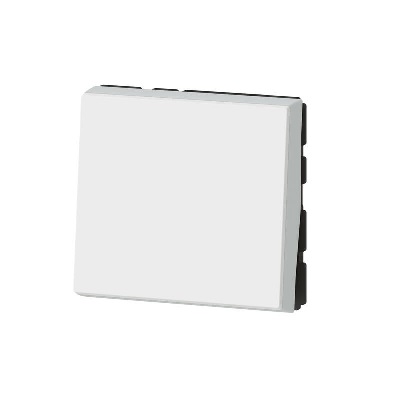 Legrand Interrupteur ou va-et-vient 10AX 250V Mosaic Easy-Led 2 modules - blanc 077011L