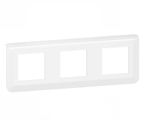 LEGRAND - Plaque de finition horizontale Mosaic pour 3X2 modules blanc - 078806L
