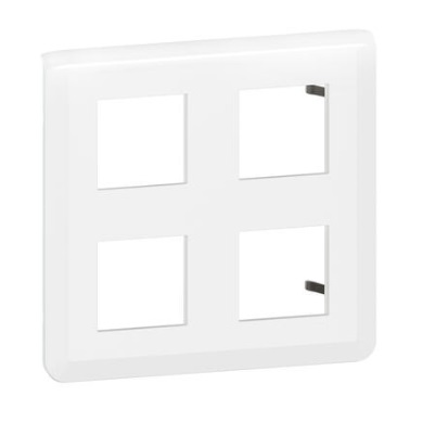 LEGRAND - Plaque Programme Mosaic - 2x2x2 modules - blanc -REF 078838L