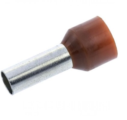 DIGITAL ELECTRIC - Embout de câblage marron - 10mm2 - poche de 100 - 41055