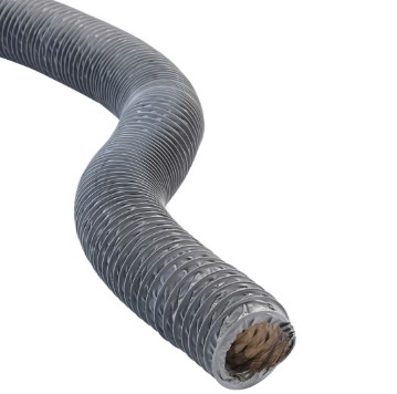 AXELAIR - Conduit PVC souple nu longueur 6 m diamètre 125 mm CPS12506PVC