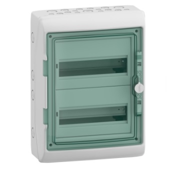 SCHNEIDER ELECTRIC - Mureva coffret pour appareillage modulaire 340x460mm 2 rangées x 12 Modules - REF 13964M