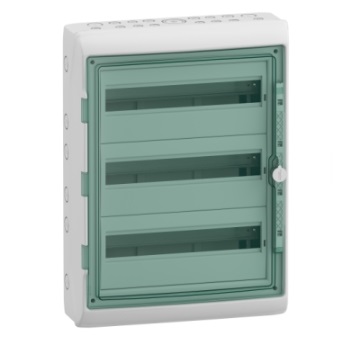 SCHNEIDER-ELECTRIC - Mureva coffret pour appareillage modulaire 448x610mm 3 rangées x 18 Modules - 13967M