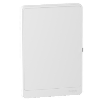 Porte opaque coffret Schneider Resi9 4×13 modules R9H13424