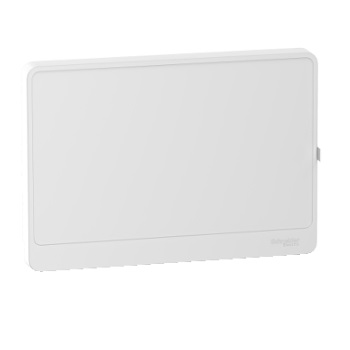 SCHNEIDER ELECTRIC - Rési9 - porte opaque pour coffret 18 modules 1 rangée - REF R9H18421