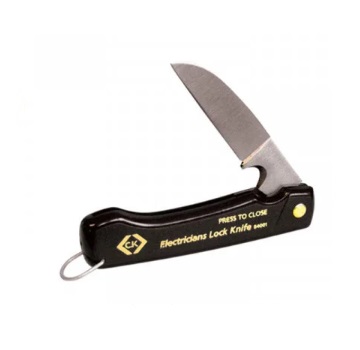 CK - Couteau d'électricien pliable Noir Réf 484001