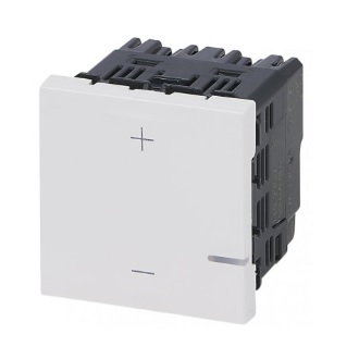 Legrand Mosaic - Interrupteur variateur Mosaic universel - 2 fils sans Neutre - 125W LED - blanc - 078407A