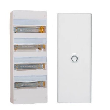 LEGRAND - Pack Coffret -13 modules 4 Rangées 401214 + Porte 401334