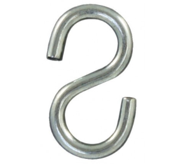E-ROBUR Esses acier zingué diamètre 4 mm  par 100 pièces 864011