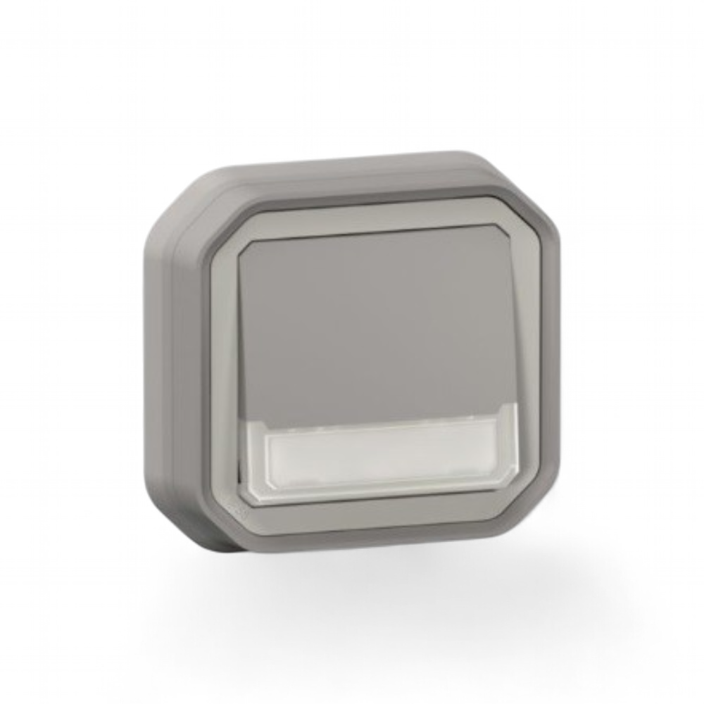Double Interrupteur / Va-et-vient / Poussoir - Gamme Plexo (Legrand