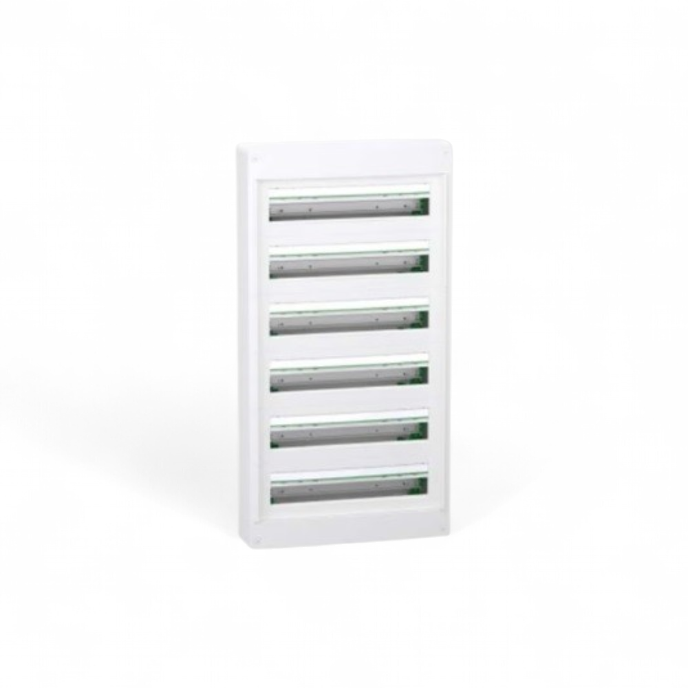 Merlin Gerin - Merlin Gerin - Coffret 1 rangée 13 modules porte transparente pos
