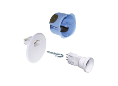 EUROHM - Kit DCL point de centre  fiche douille E27 - AIRmétic - dia67 mm - 2 membranes  53064