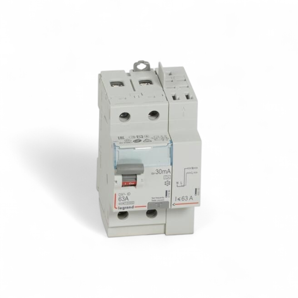 legrand-interrupteur-differentiel-dx3-id-arrivee-haut-a-vis-et-depart-haut-automatique-2p-230v-63a-typea-30ma-3-modules-411639