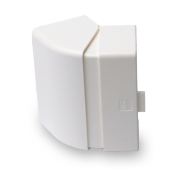 ENSTO - Jonction Variable Extérieure 80x54 - Blanc Réf. 721469-9010