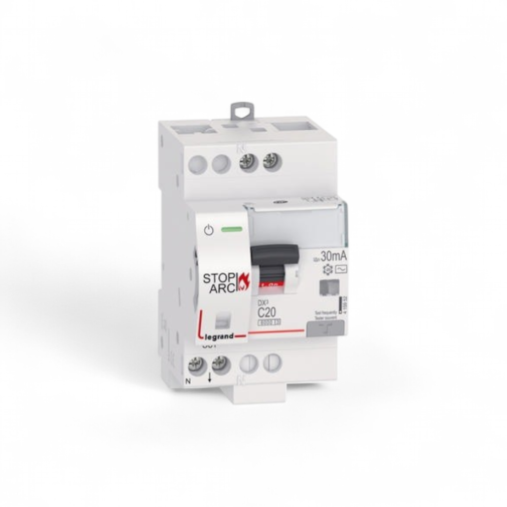 legrand-disjoncteur-differentiel-dx3-stop-arc-4500-a-vis-1p-n-230v-20a-typeac-30ma-courbe-c-3-modules-ref-415952