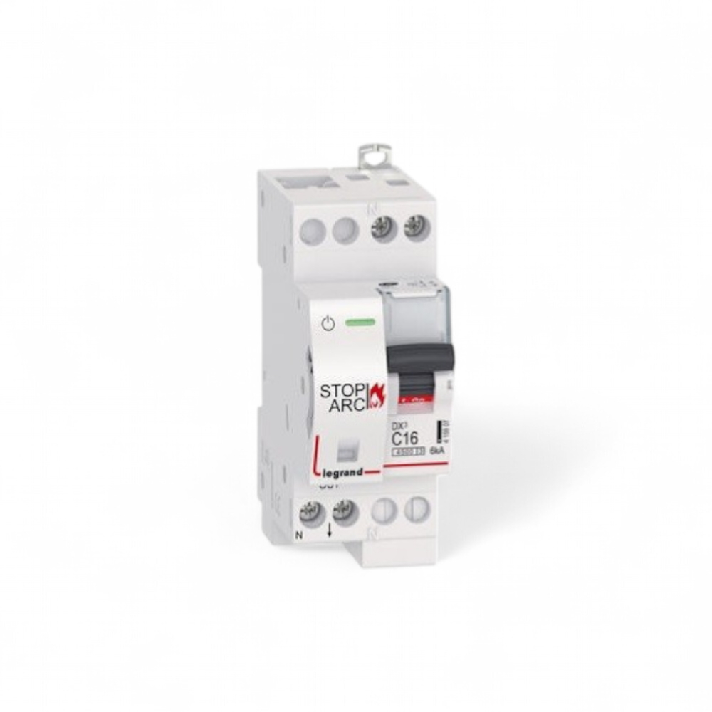 legrand-disjoncteur-dx3-stop-arc-vis-vis-4500-6ka-16a-1p-n-courbe-c-protection-des-departs-ref-415907