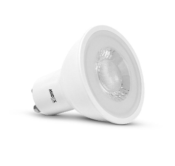 MIIDEX - Ampoule LED GU10 Spot 7W 3000K 38° Dimmable - 100560