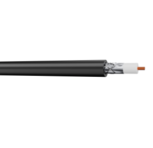 ADALTRA - Câble coaxial extérieur - Classe B 17dB - Ruban et tresse aluminium - Bobine de 100m - Réf - PG17PATCAPH1