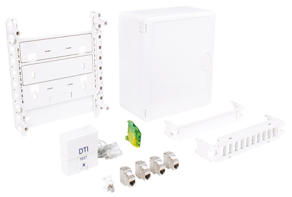 ADALTRA - Coffret de communication Grade 3 - 250x250 mm - Réf ASBNEP1201