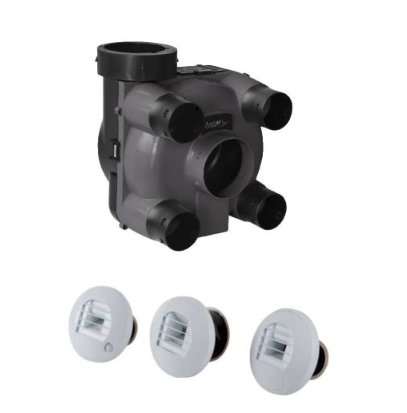 AXELAIR ALTERHYGRO - Kit VMC simple flux hygroréglable compacte + bouches