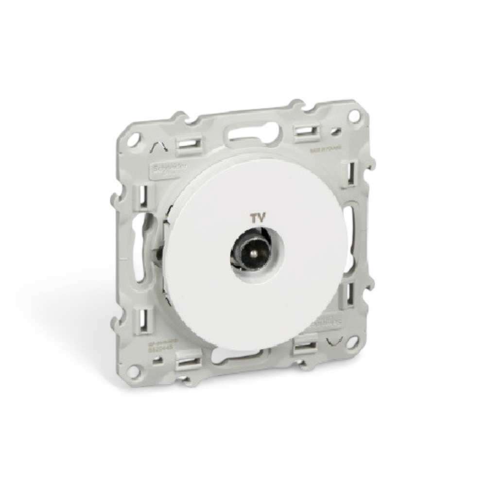 lot-schneider-electric-10-prises-tv-blanc-odace-a-vis-ref-s520445