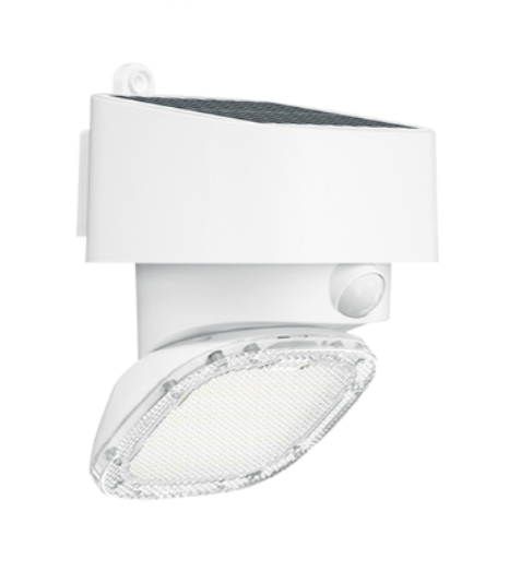 Applique solaire BF-TWIST 1 orientable veille 50 lm + détection 2000 lm 3000K IP65 - IK10 - BF LIGHT