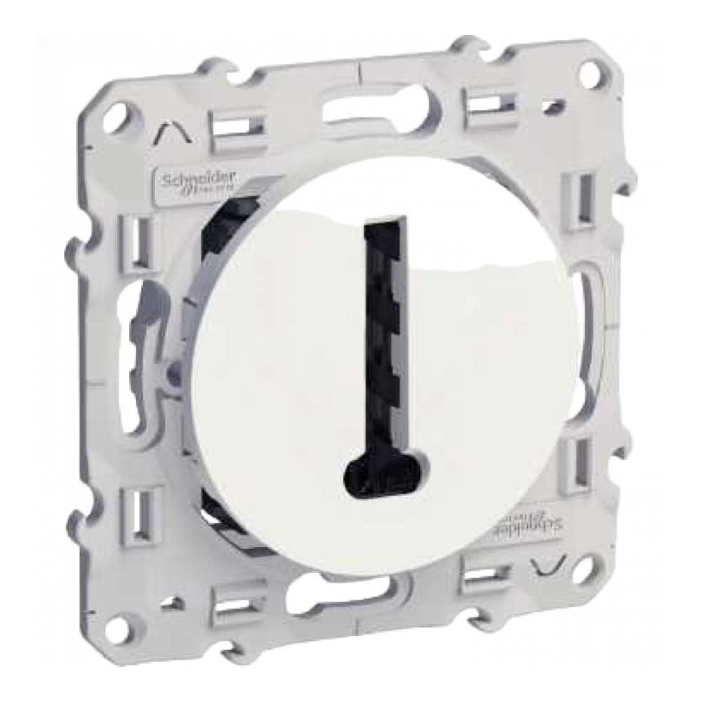 SCHNEIDER ELECTRIC - Odace conjoncteur en T Blanc 8 contacts à vis - REF S520496