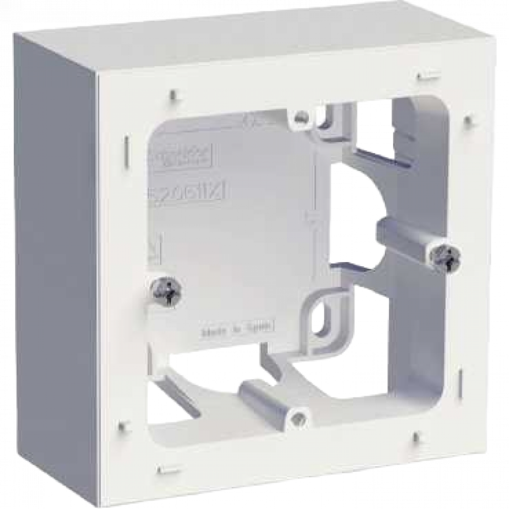 SCHNEIDER ELECTRIC - Odace Styl boîte pour montage en saillie Blanc 1 poste - REF S520762