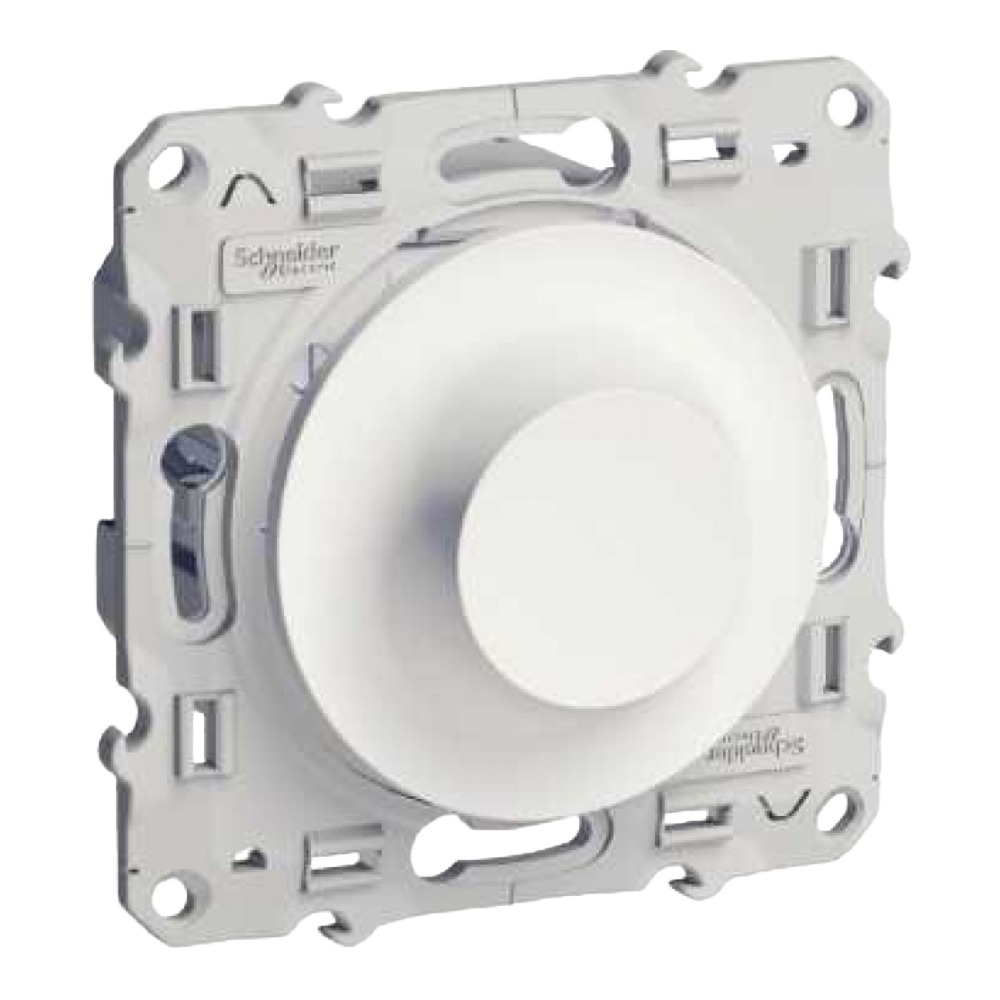 schneider-electric-odace-variateur-pour-lampes-fluocompactes-blanc-9-100w-2-fils-ref-s520518