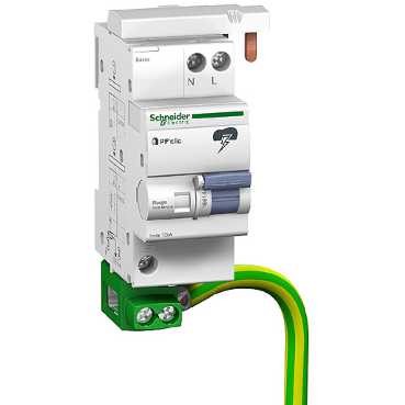 Resi9 XP parafoudre combi 10kA 1P+N avec accessoires SCHNEIDER R9PLC