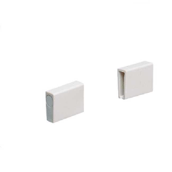 Bouchons latéraux Hager KZ021 pour peigne 1P, lot de 10