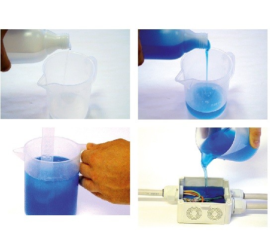 Gel isolant Magic Gel 2 × 500 ml Klauke - MAGICGEL