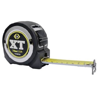 Mètre ruban C.K T344825, 7,5 m avec lame de 27 mm