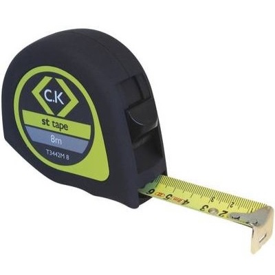 Mètre ruban C.K Softech T3442M8, 8 m métrique