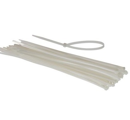 KLAUKE - Colliers de câblage standard blanc - Réf - L-3.5-145