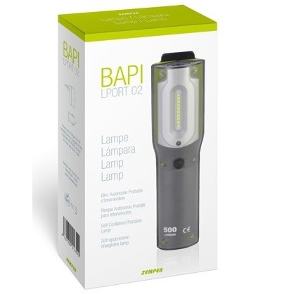 ZEMPER - Lampe portable pour locaux techniques - Réf - LPORT02