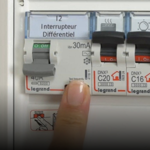 Disjoncteurs et interrupteurs différentiels Legrand