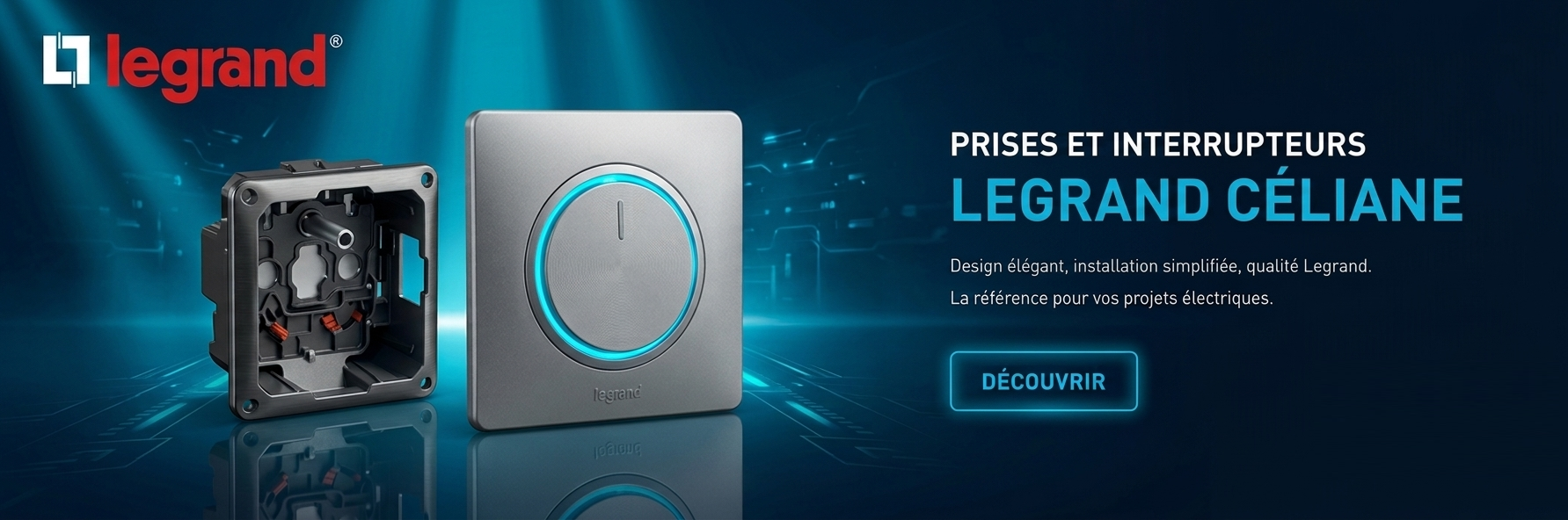 Appareillage Legrand Céliane